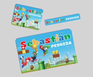 Pegatinas mario