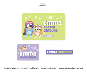 Pegatinas bluey
