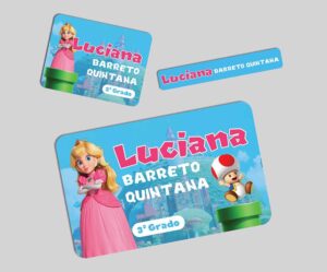 Pegatinas peach