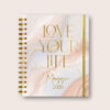 Planner Marble Gold