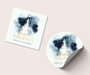Holiday happy tree