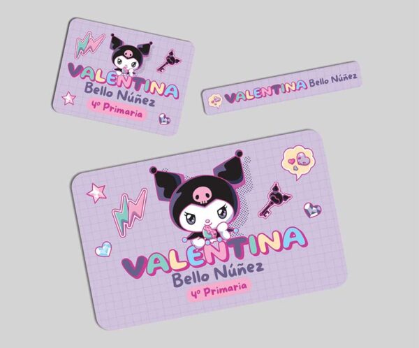 Pegatinas kuromi