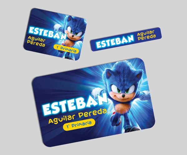 Pegatinas sonic