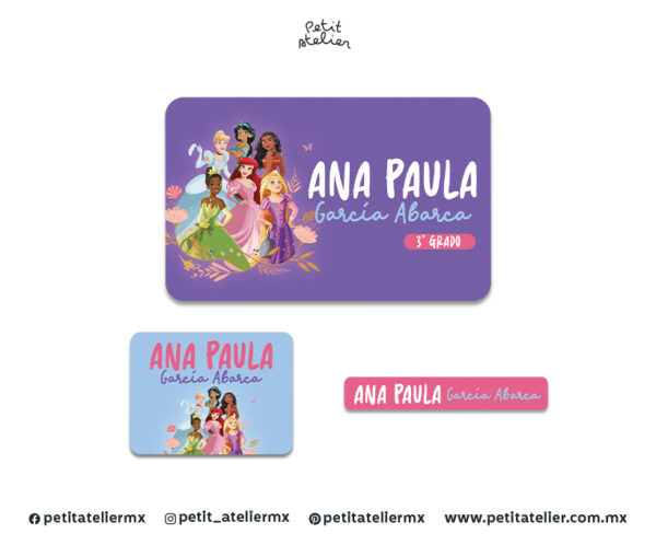 Pegatinas princess