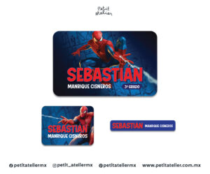 Pegatinas spider