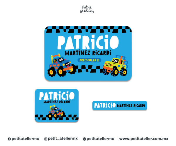 Pegatinas monster truck